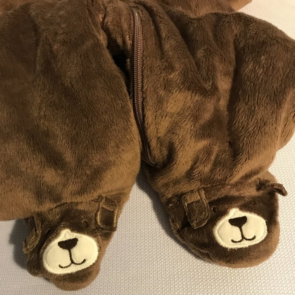 New~Baby Hooded/footed puppy dog jumpsuit 3 month - Picture 4 of 6